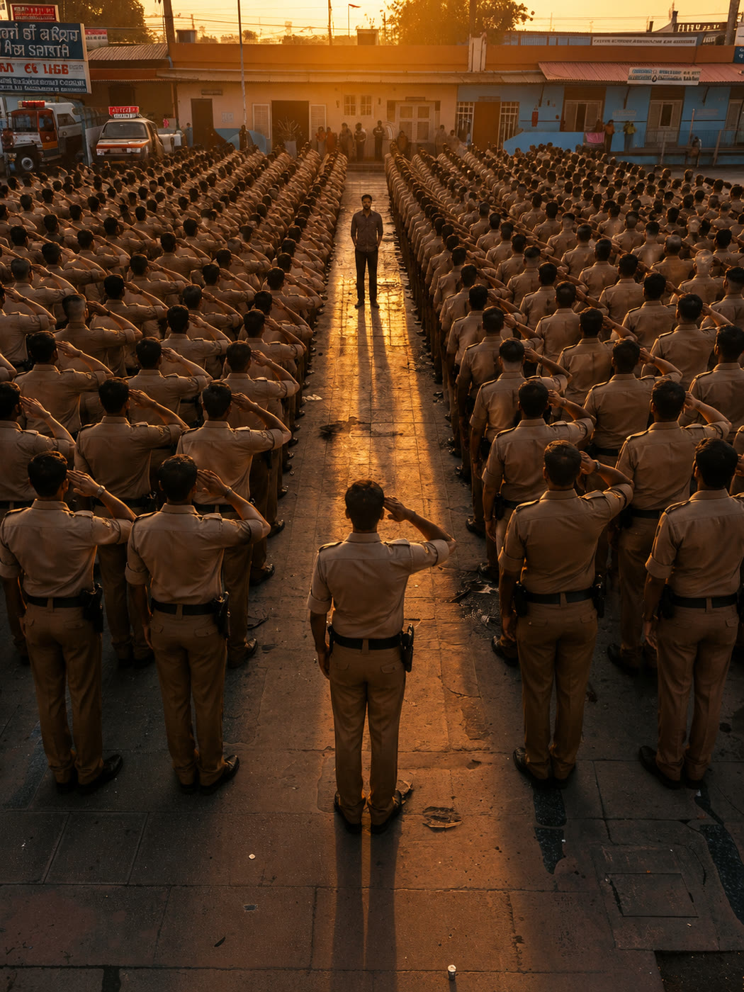 The salute